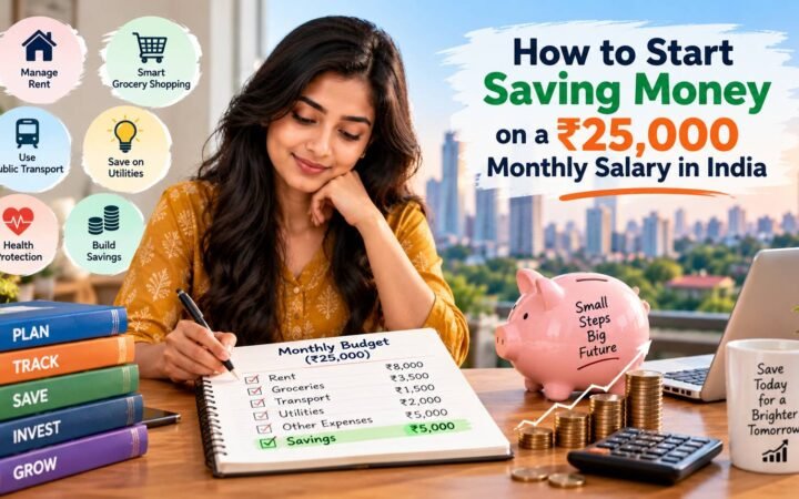 How to Start Saving Money on a ₹25,000 Monthly Salary in India